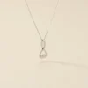 Collier Shaeen Or Blanc Diamant