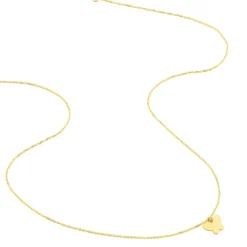 Collier Shaida Papillon Or Jaune