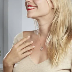 Collier Silvana Argent Blanc Oxyde De Zirconium