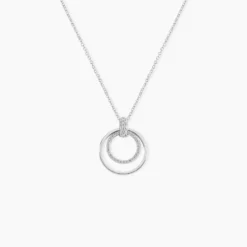 Collier Silvana Argent Blanc Oxyde De Zirconium