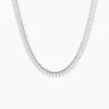 Collier Soranaae Argent Blanc
