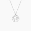 Collier Soukaina Argent Blanc