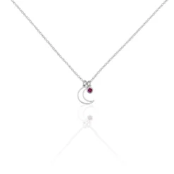 Collier Spirit Argent Blanc Oxyde De Zirconium