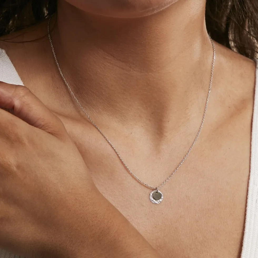 Collier Tatienne Argent Blanc
