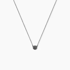 Collier Teani Or Blanc Diamant