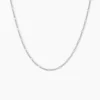 Collier Tessie Argent Blanc