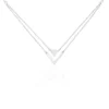Collier Timala Argent Blanc