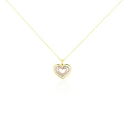 Collier Titaina Or Tricolore Diamant