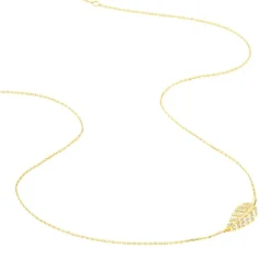 Collier Tourkia Or Jaune Oxyde De Zirconium