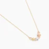 Collier Tricolore Or Jaune