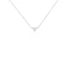 Collier Trilia Argent Blanc