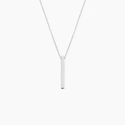 Collier Tullia Argent Blanc