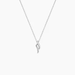 Collier Tylane Or Blanc Diamant