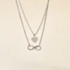 Collier Urielle Argent Blanc