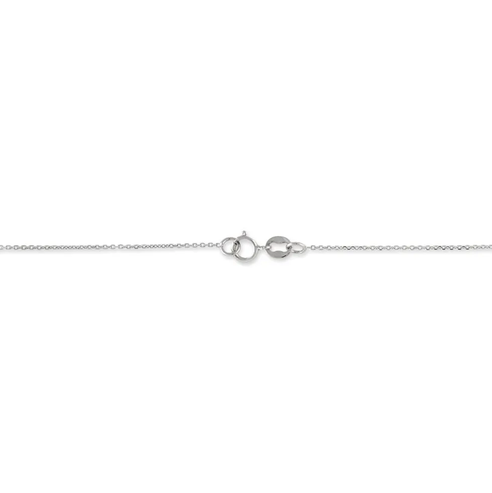 Collier Valeriana Or Blanc Oxyde De Zirconium