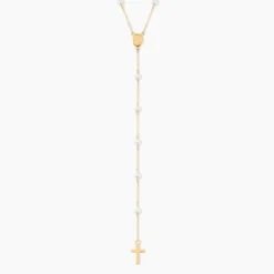 Collier Vesta Or Jaune Perle De Culture