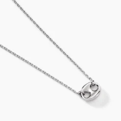 Collier Viana Argent Blanc
