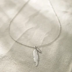 Collier Violka Argent Blanc