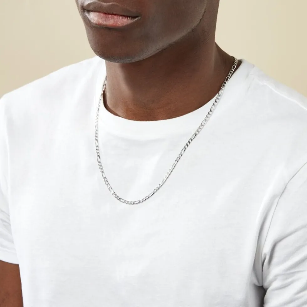 Collier Vivian Argent Blanc