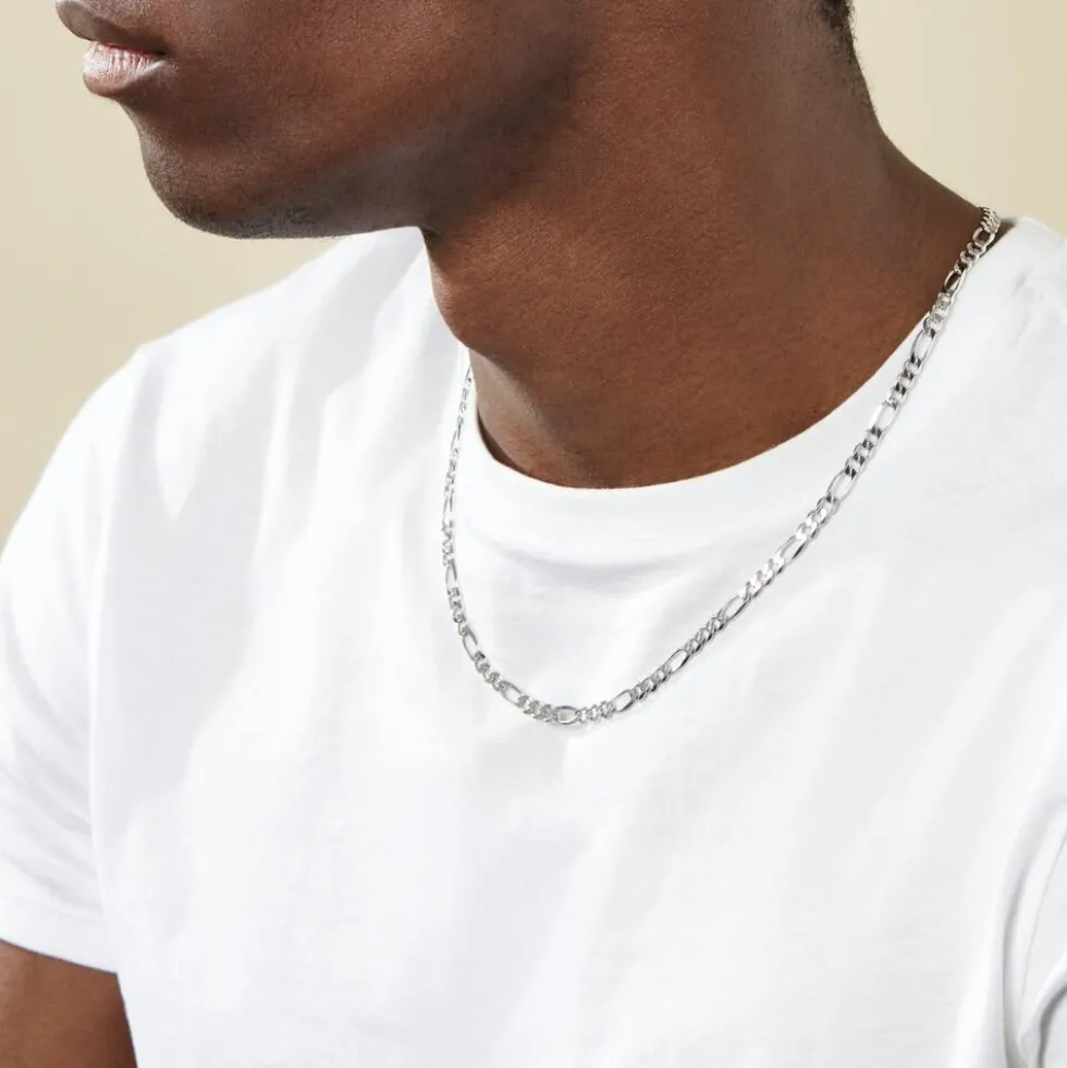 Collier Vivian Argent Blanc