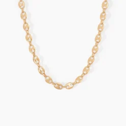 Collier William Plaqué Or Jaune