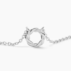 Collier Winona Argent Blanc