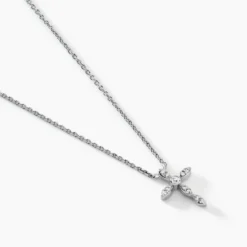 Collier Ysalis Argent Blanc Oxyde De Zirconium