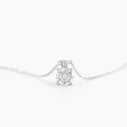 Collier Zilda Or Blanc Oxyde De Zirconium