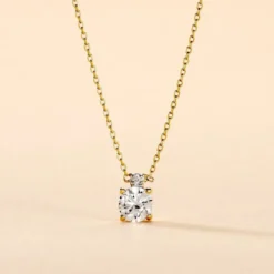 Collier Zilda Or Jaune Oxyde De Zirconium
