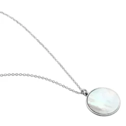 Collier Zoelle Argent Blanc Nacre
