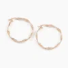 Créoles Argent Rose Alieno