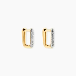 Créoles Daire Or Jaune Diamant