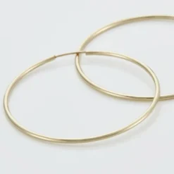 Créoles Dominae Flexible Or Jaune
