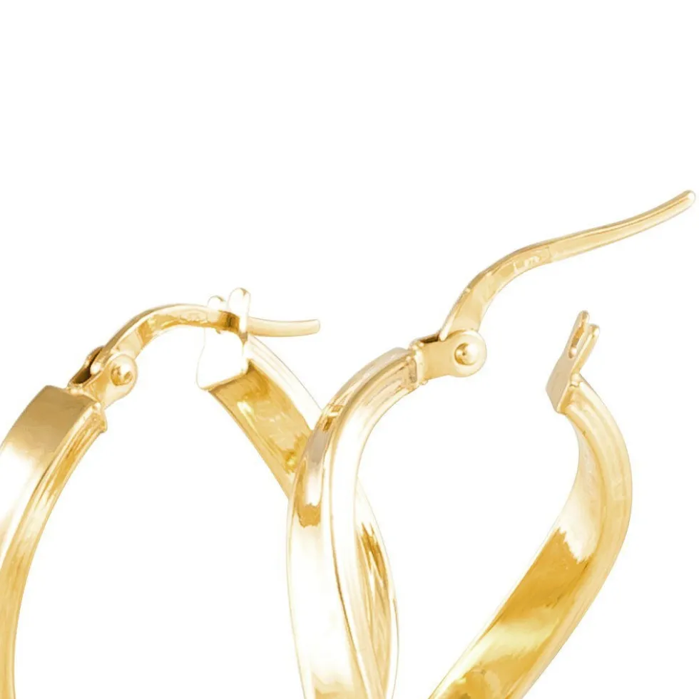 Créoles Silla Or Jaune