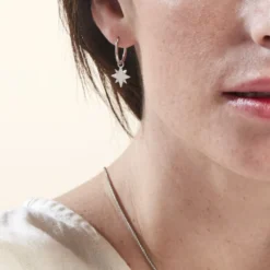Créole Unitaire Cathryn Argent Blanc