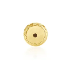 Fermoir Vis Boucle D'oreille Or Jaune