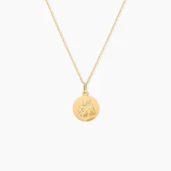 Medaille Or Jaune Saint Antoine De Padoue