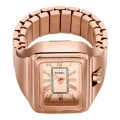 Montre Bague Fossil Raquel Watch Ring Rosé