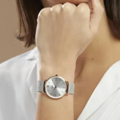 Montre Cluse Minuit Argent