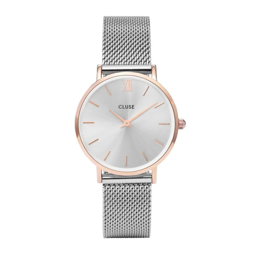 Montre Cluse Minuit Argent