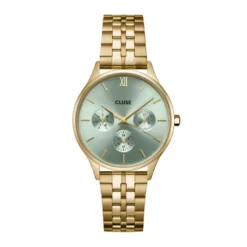 Montre Cluse Minuit Multifunction Vert