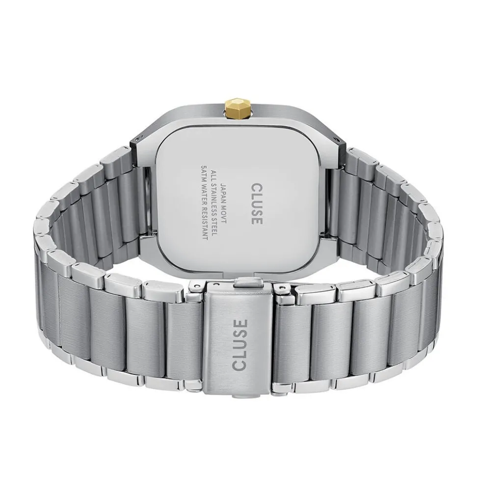 Montre Cluse Quadrus Argenté