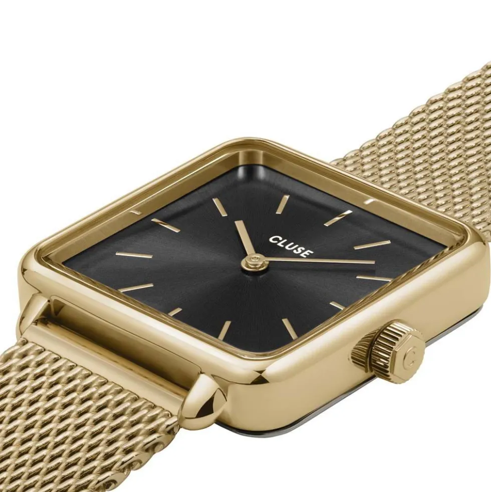 Montre Cluse Tetragone Noir