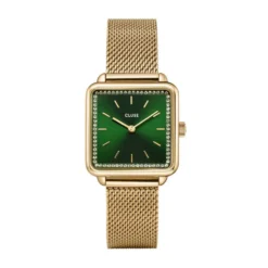 Montre Cluse Tetragone Vert
