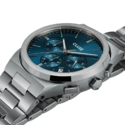 Montre Cluse Vigoureux Chrono Bleu
