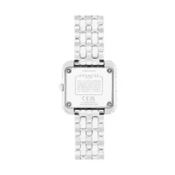 Montre Coach Cass Argenté