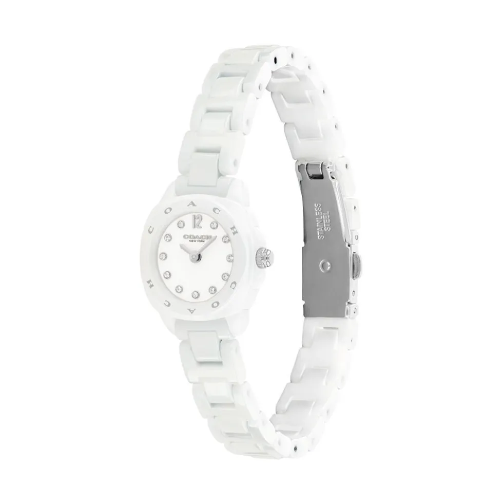 Montre Coach Kitt Blanc