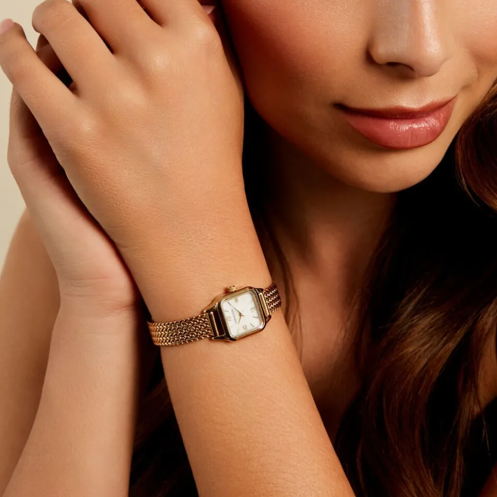Montre Codhor Leonie Nacre Blanche