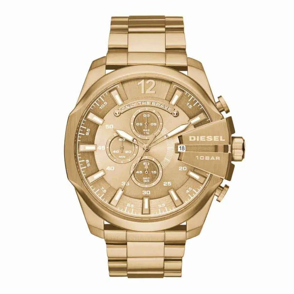 Montre Diesel Mega Chief Champagne