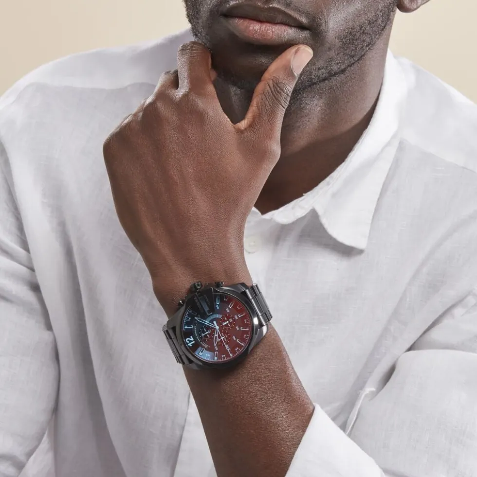 Montre Diesel Mega Chief Noir